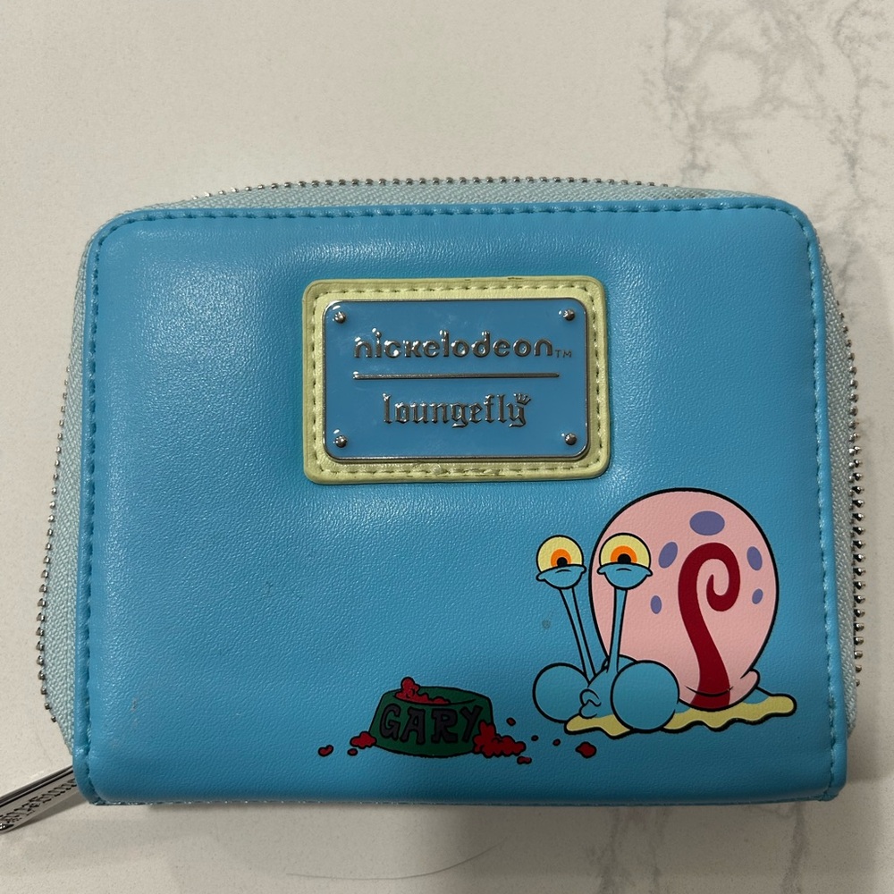 Loungefly Nickelodeon Sponge Bob Gary wallet